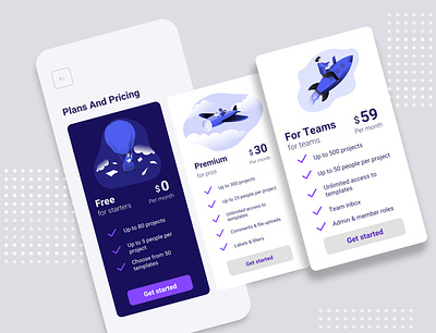 Daily UI Challenge #030 appconcept appdesign daily ui daily ui 030 dailyui dailyui 030 dailyui030 dailyuichallenge dailyuiuchallenge030 price priceplan pricing pricing plans ui design uidesign uiinspiration