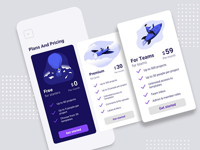 Daily UI Challenge #030 appconcept appdesign daily ui daily ui 030 dailyui dailyui 030 dailyui030 dailyuichallenge dailyuiuchallenge030 price priceplan pricing pricing plans ui design uidesign uiinspiration