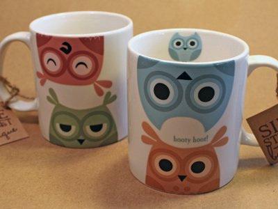 Owl Mugs coffee mugs retail