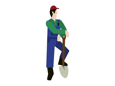 Labourer drawing illustration illustration digital labourer labourer illustration worker