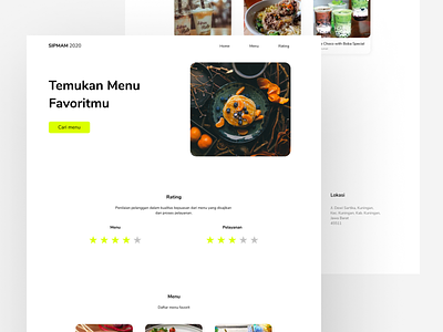 SIPMAM - Website Design (Desktop)