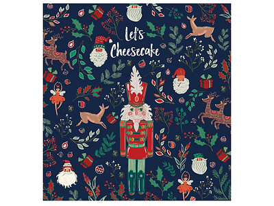 Christmas christmas design graphic design illustration procreate type