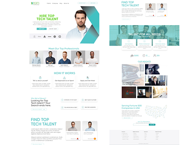 Xperti - An Arthur Lawrence Company - Website Design design ui web