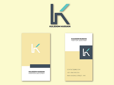 Kulsoom Hussain designer Branding