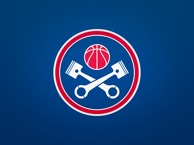 Detroit Pistons Alternate Logo