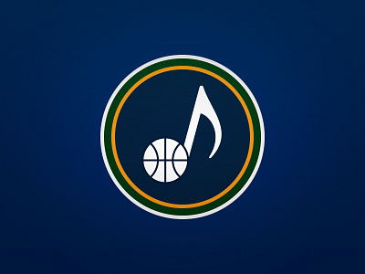 Utah Jazz Alternate Logo alternate jazz logo nba