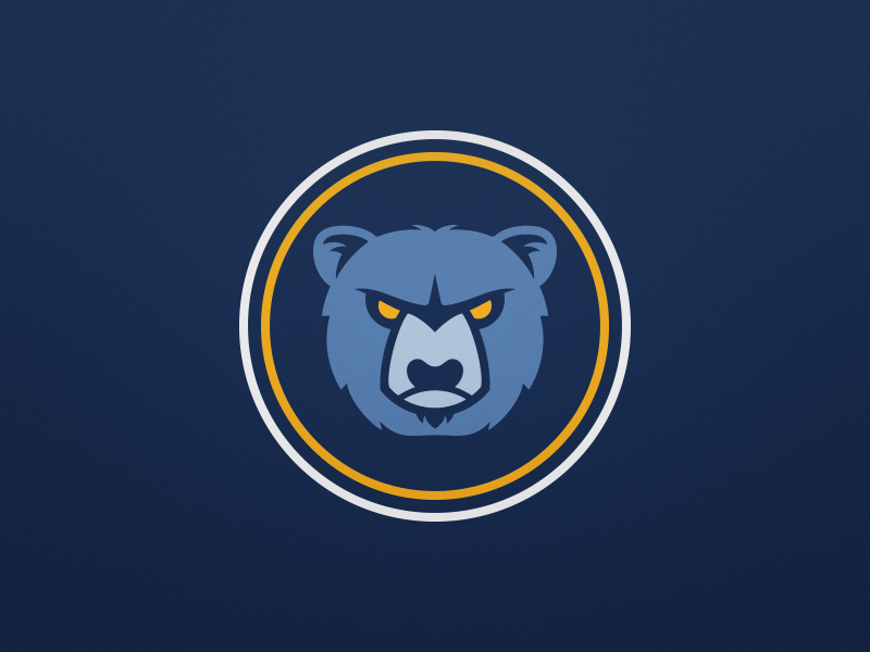 Memphis Grizzlies Alternate Logo by Derek Mack on Dribbble