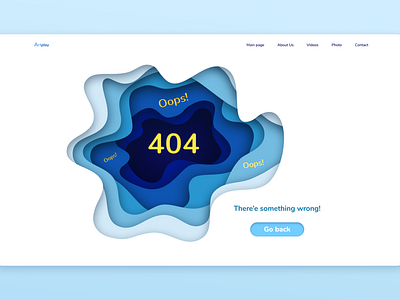 Daily Ui 008 008 404 404 error page 404page blue and white dailyui dailyuichallenge design figma ui дизайн подписаться