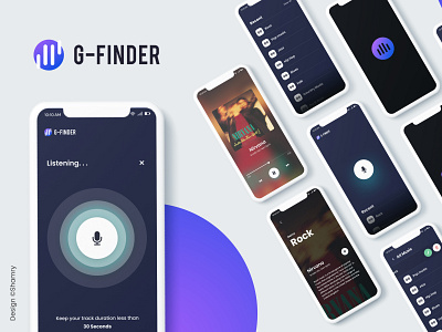 G-FINDER - Genre Finder ( UI/UX Design Concept )