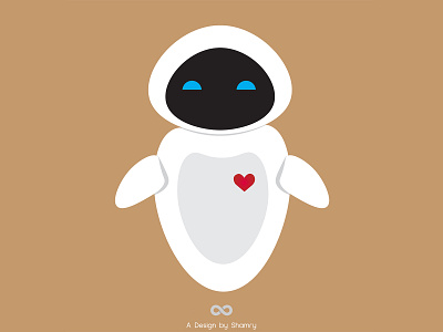 Love It!! adobe adobe illustrator app brown design happy illustraion illustration illustration art illustrations illustrator love lover music flat robot sketch smile vector