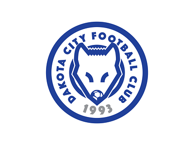 Dakota City Football Club branding football illustration logo soccer soccer badge sports vector