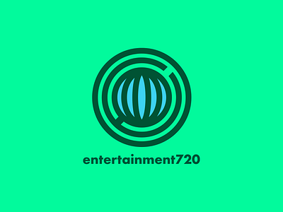 Entertainment 720 branding entertainment globe illustration logo parks and recreation vector