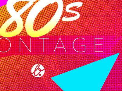 80s Montage I 1980s 80s art cover music playlist spotify throwback