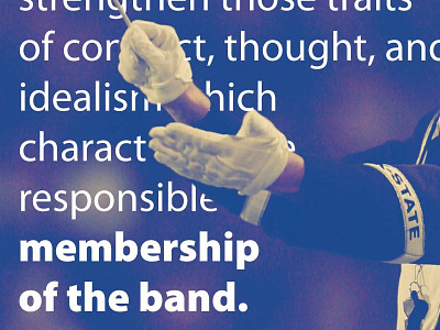 Leadership (Purpose) band college drum major music photo sorority tau beta sigma