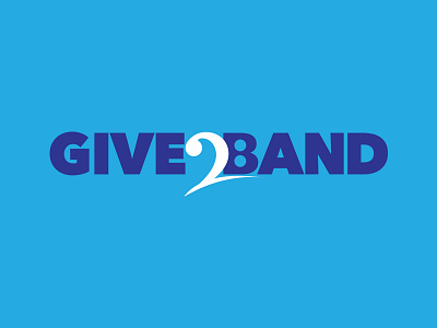 Give 2 Band pt. II band branding giving illustration logo music vector
