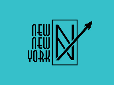 New New York branding city fox futurama logo logotype new new york