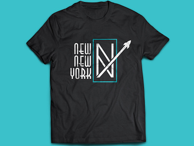 New New York T-Shirt branding city fox futurama logo logotype new new york