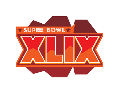 Super Bowl XLIX arizona branding event football logo nfl sports super bowl