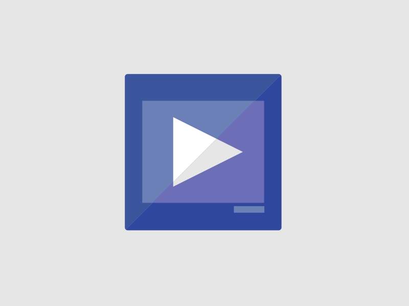 Native Video logo social media illustration tv icon video
