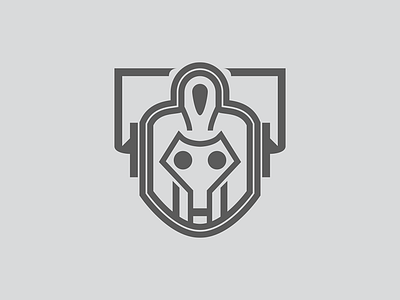 The Cybermen branding cybermen doctor who illustration logo show tv
