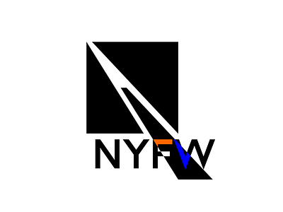 New York Fashion Week fashion illustration logo new york nyc nyfw runway
