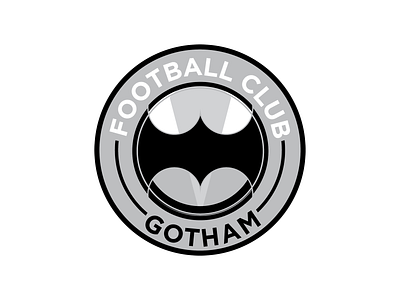 F.C. Gotham batman branding dc comics football football club franchise gotham illustration logo soccer vector