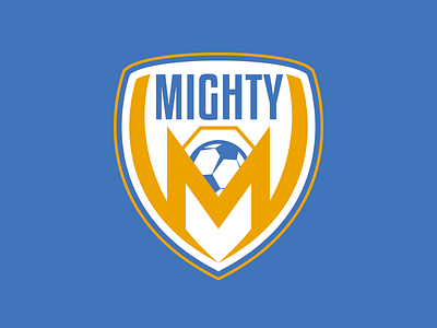 The Mighty Metropolis branding dc comics football illustration logo metropolis soccer soccer badge soccer ball sports superman vector