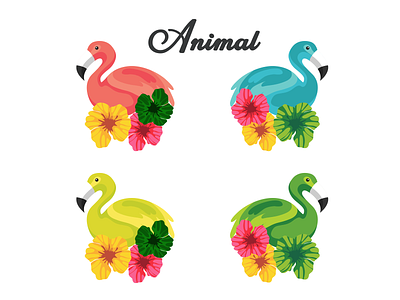 Animal animation app art branding design flat icon illustration illustrator logo minimal type typography vector
