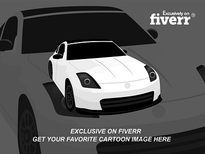 Nissan 350z Cartoon Portofolio