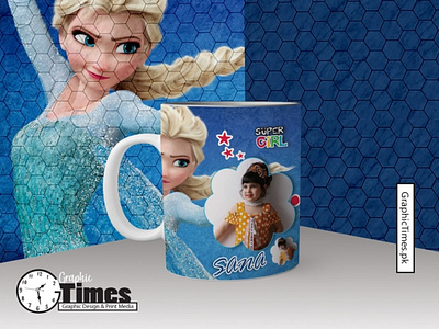 Customize Mug Design Series For Kids art branding businesscard cartoon character mug design mug mockup mugshot