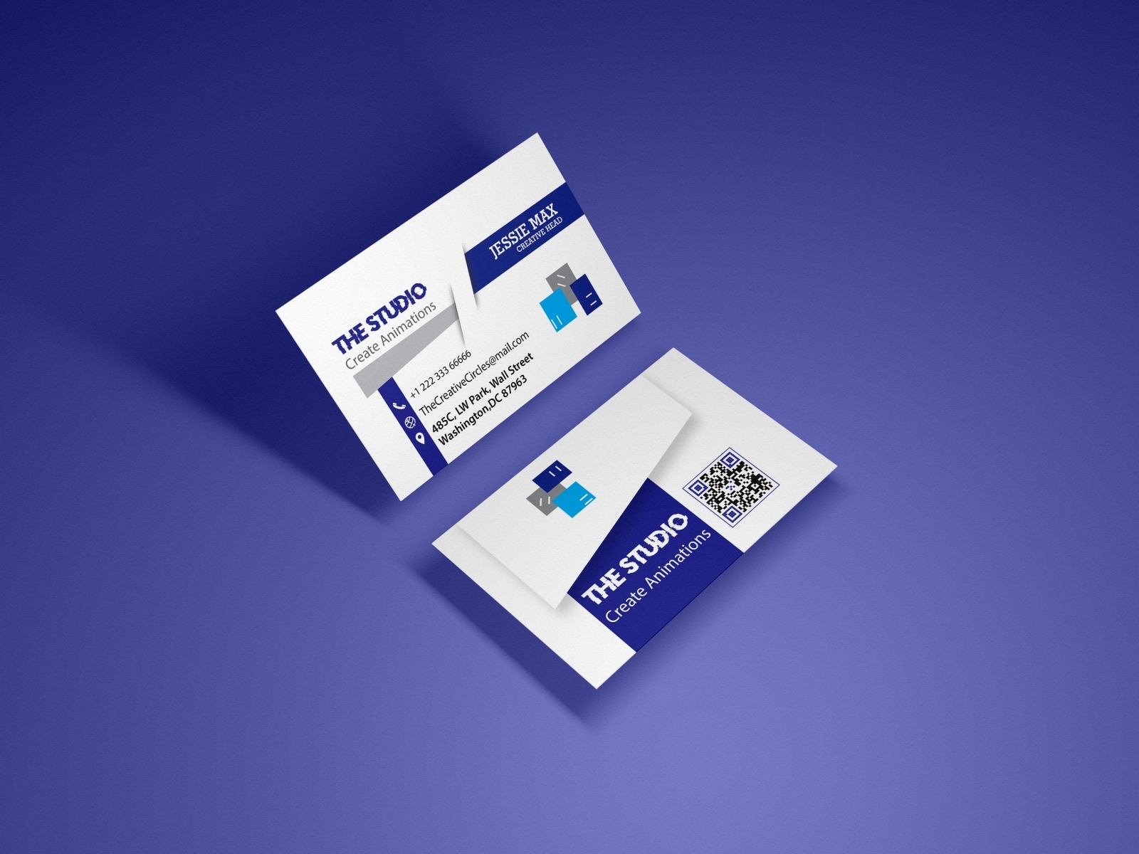 CREATIVE STUDIO BUSINESS CARDS by Farhan Naseem on Dribbble