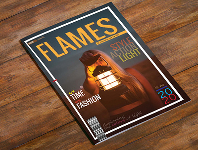 Magazine's design 2020 with mock up adobe photoshop magazine ad magazine design
