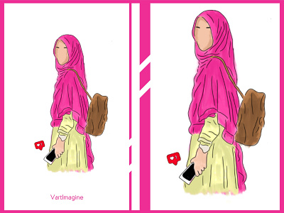 Hijabers design graphicdesign icon illustration vector