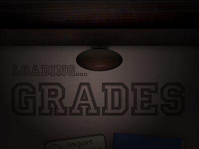 Grades 2 - loading... app drawer ios iphone lighting loading ui wood