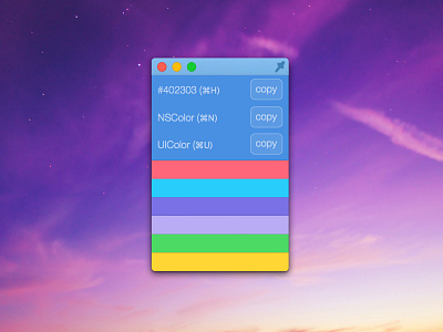 Colors - elegant color picker