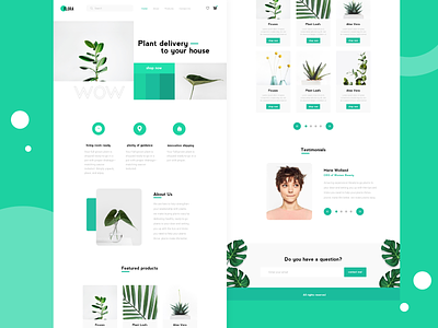 Plant E-commerce Website