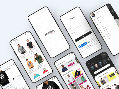 Ecommerce app UI