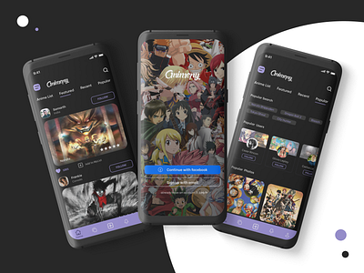 Animepy - Dark mode