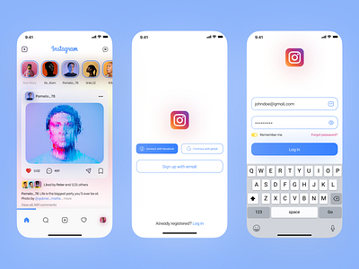 Instagram Redesign Concept by Ajay Umat on Dribbble