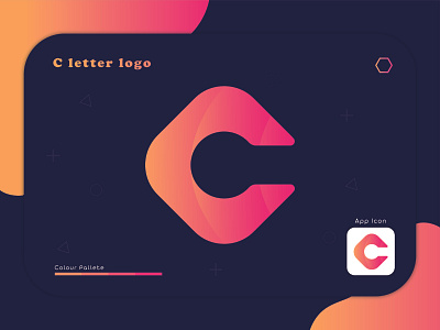 C letter modern logo