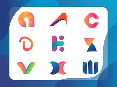 Alphabet logo collection