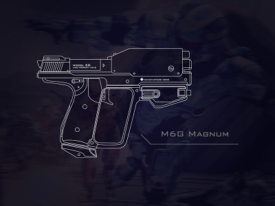 Halo M6G Magnum