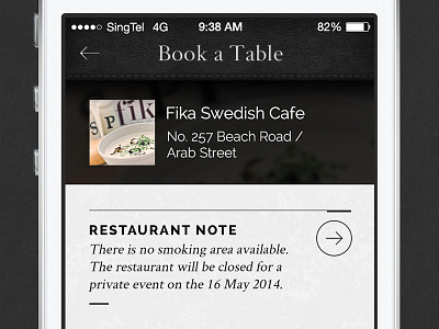 Food App app booking food interface ui