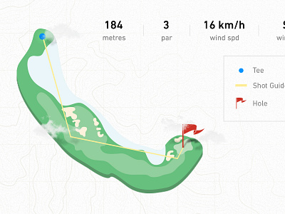 Golf Course course golf graphic infographics map sports
