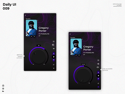 Daily UI 009 - Music Player