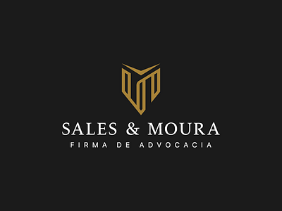Sales & Moura- Firma de Advocacia advocacy brand branddesign concept design graphicdesign logo new brand visual identity