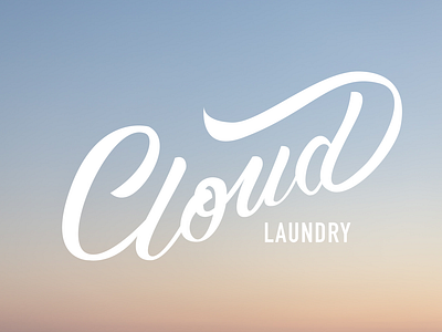 Cloud Laundry Branding Logo