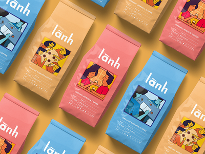 Lành-Coffee Packaging Design coffee
