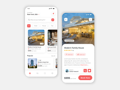 Real Estate App Design