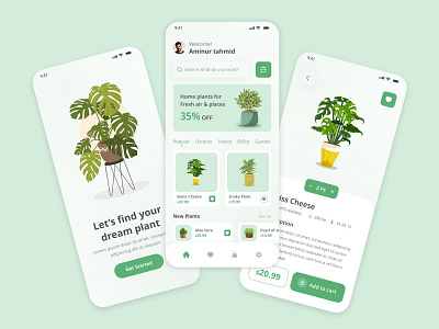 Plant shop mobile app